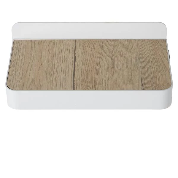 Lucide ATKIN - Lámpara de cabecera / Lámpara de pared - LED - 1x6W 3000K - Con punto de carga USB - Blanco - detalle 2